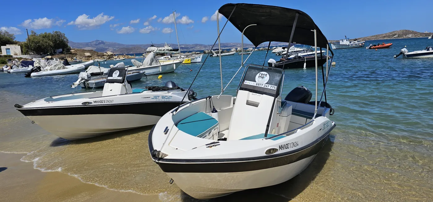 Milos IV - Motor Yat içinde Naxos