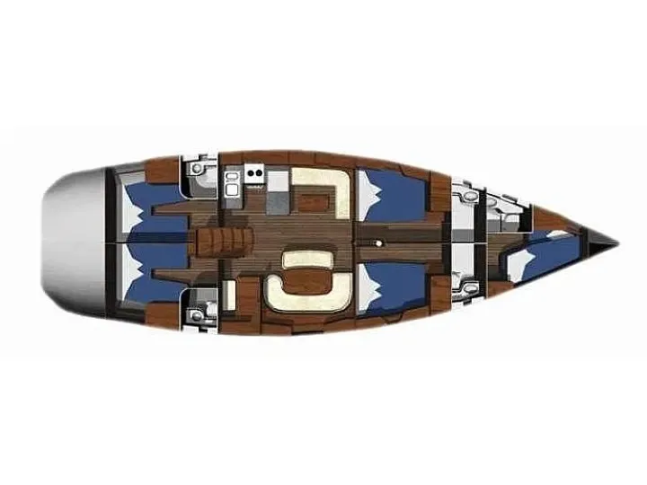 Ocean Star 58.4 07 - Yelkenli içinde Alimos