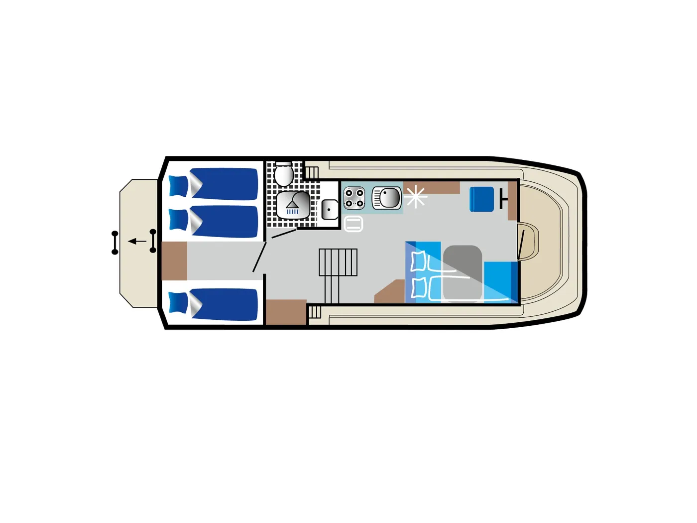 Vetus 900 - Motor Yacht in Rechlin