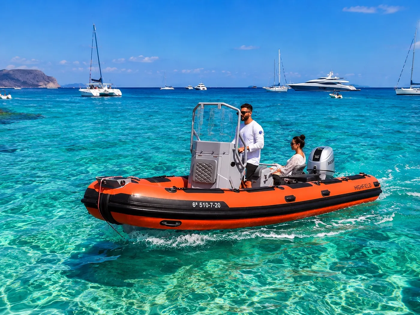 Highfielf Patrol 530 - Motor Yacht in Santa Eulària des Riu