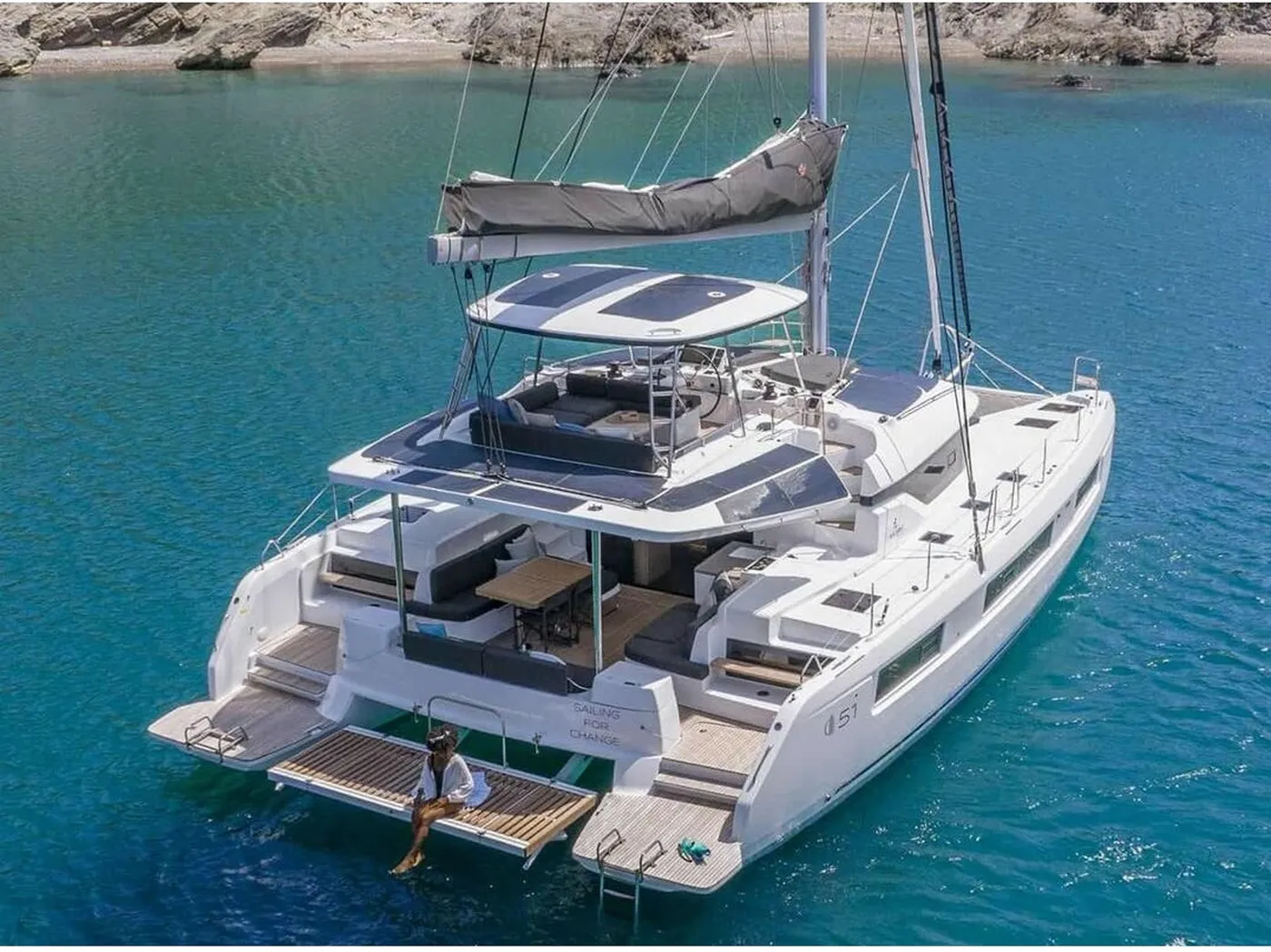 Deb Elli - Catamaran in Le Marin