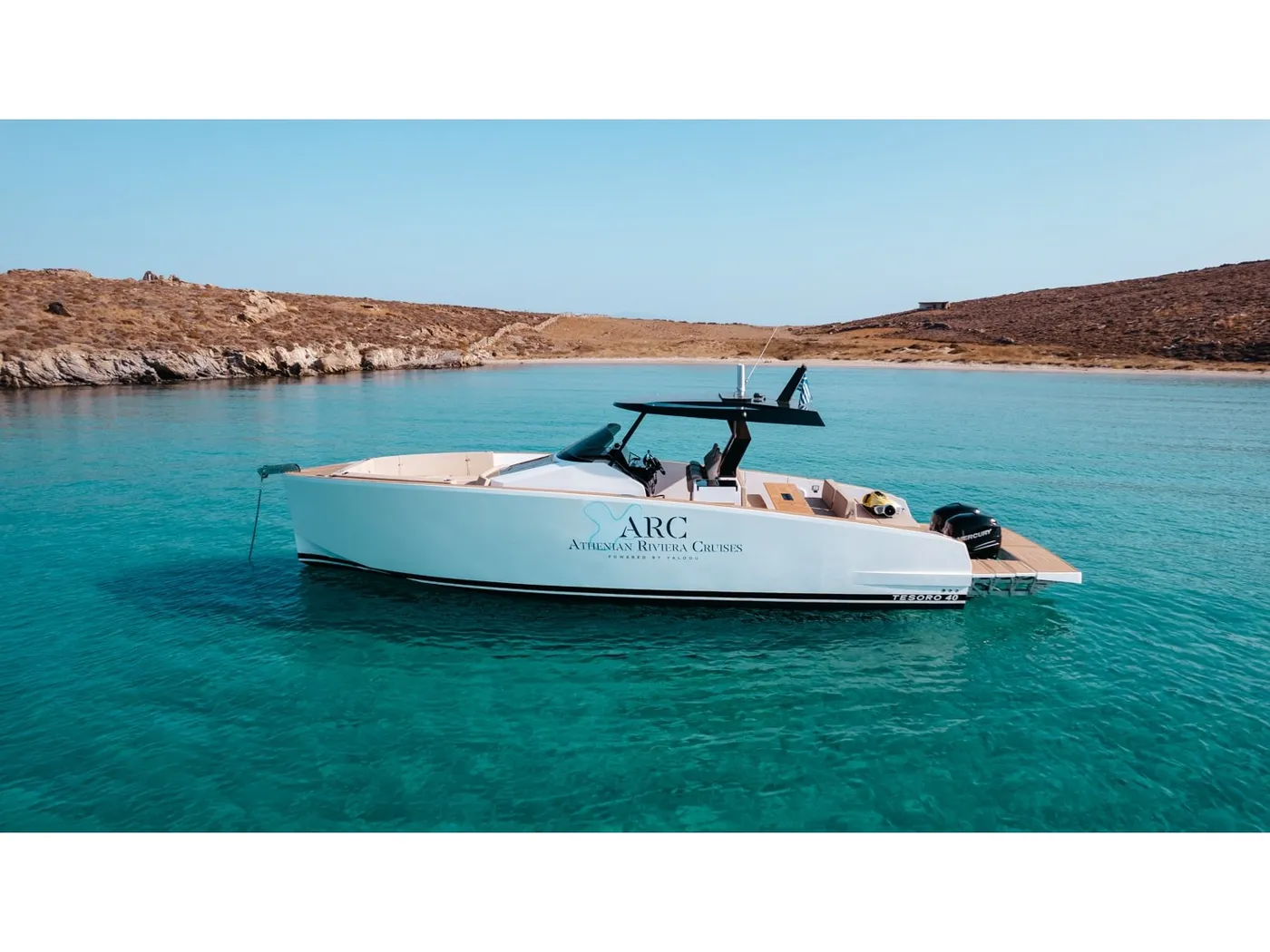 Tesoro T40 - Motor Yat içinde Paros