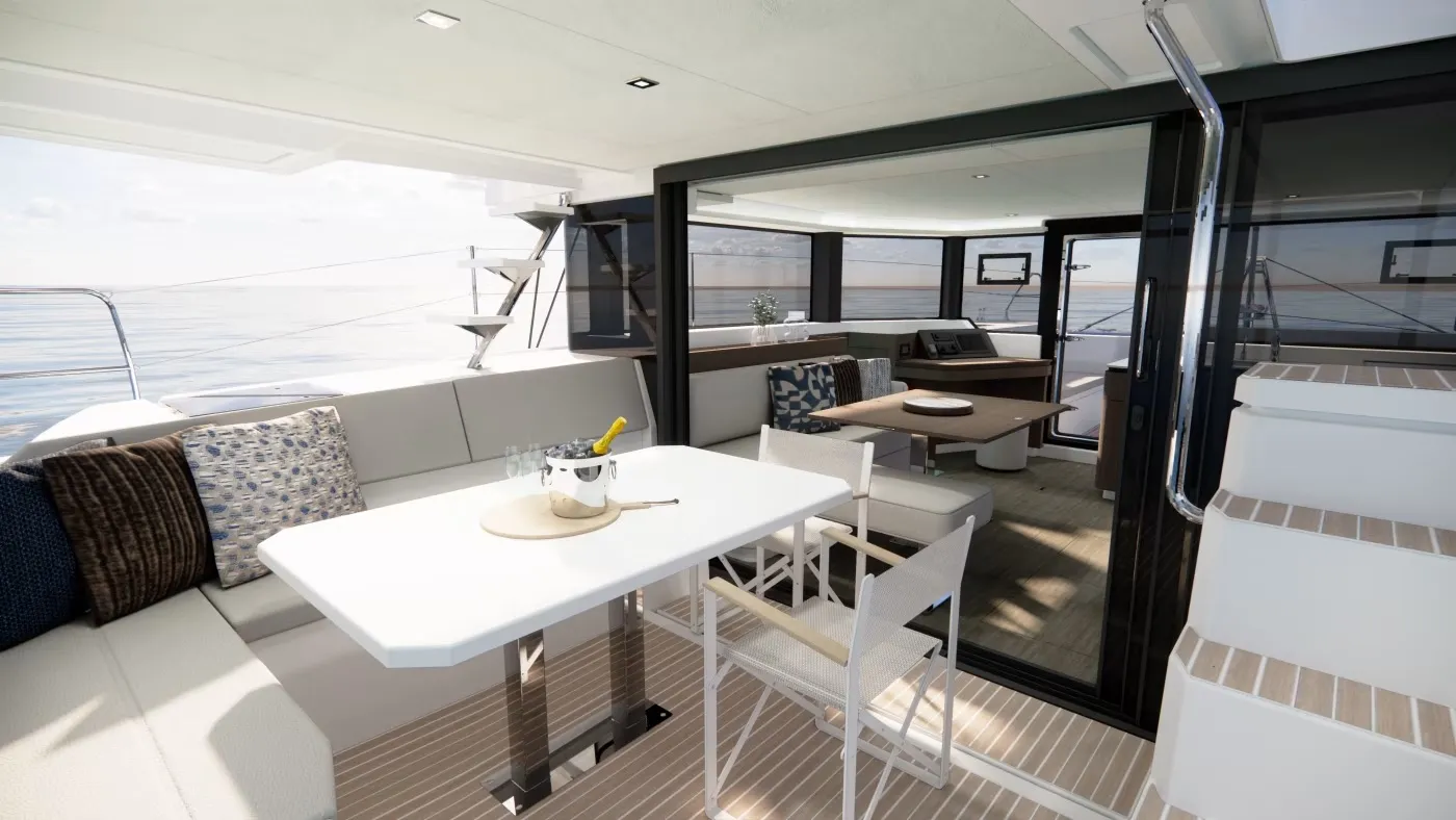 Moorings 4300 - 3 Exclusive Plus - Katamaran içinde Marigot