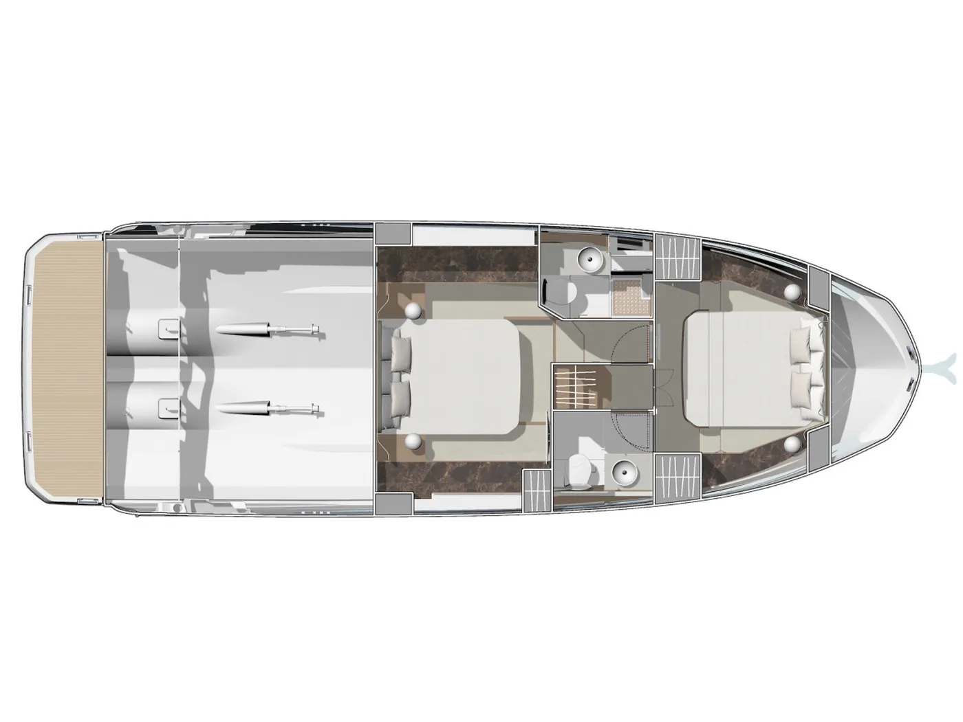 No Stress - Motor Yacht in Podstrana - Miljevac