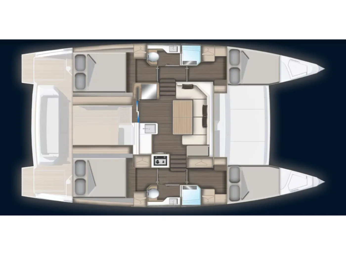 Vesta - Catamaran in Karagözler