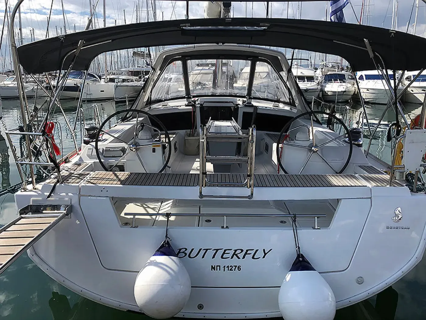 Butterfly - Sailboat in Volos