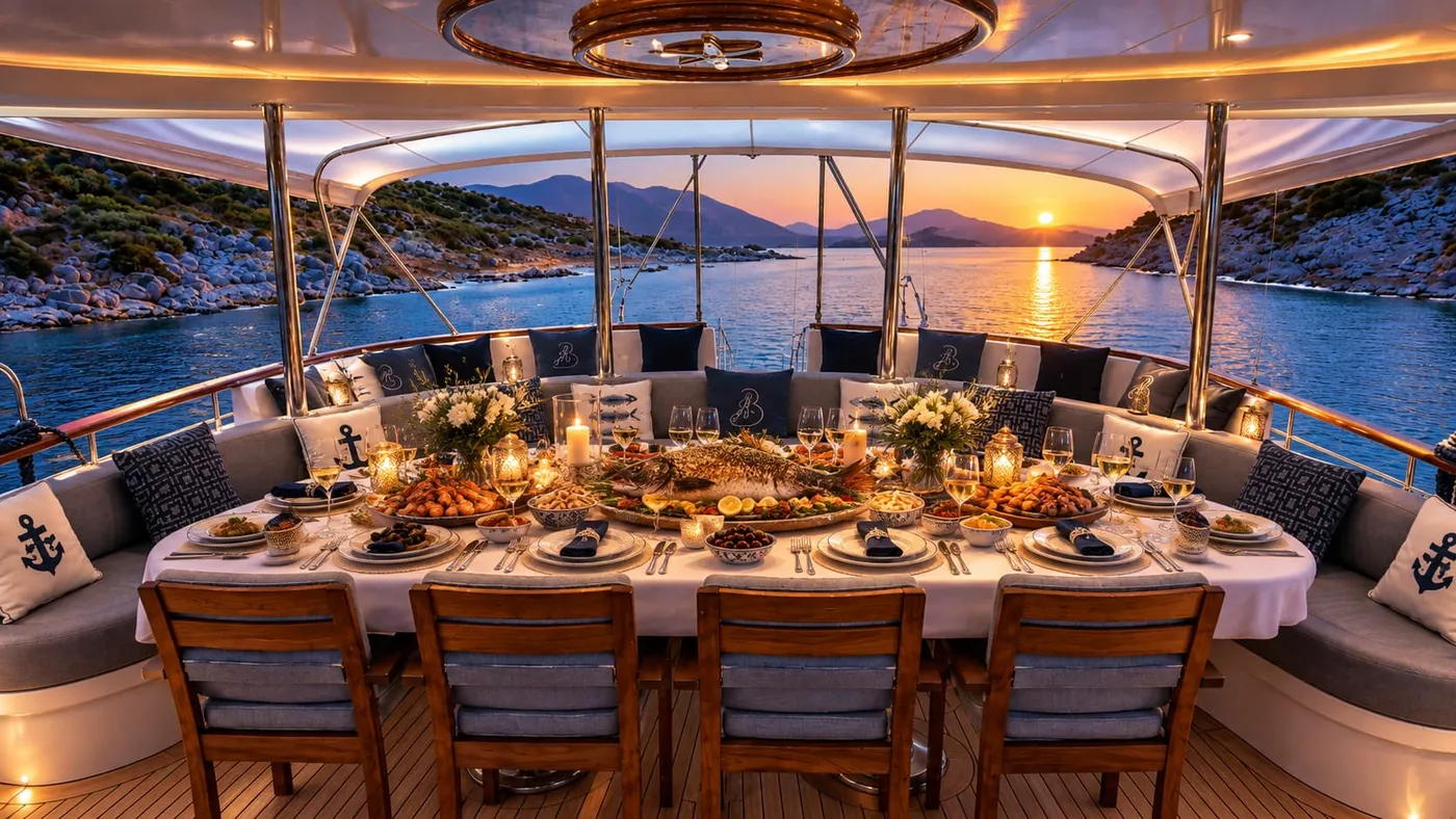 Aqua Bella ¨Luxury Gulet¨ - Gulet içinde Bozburun