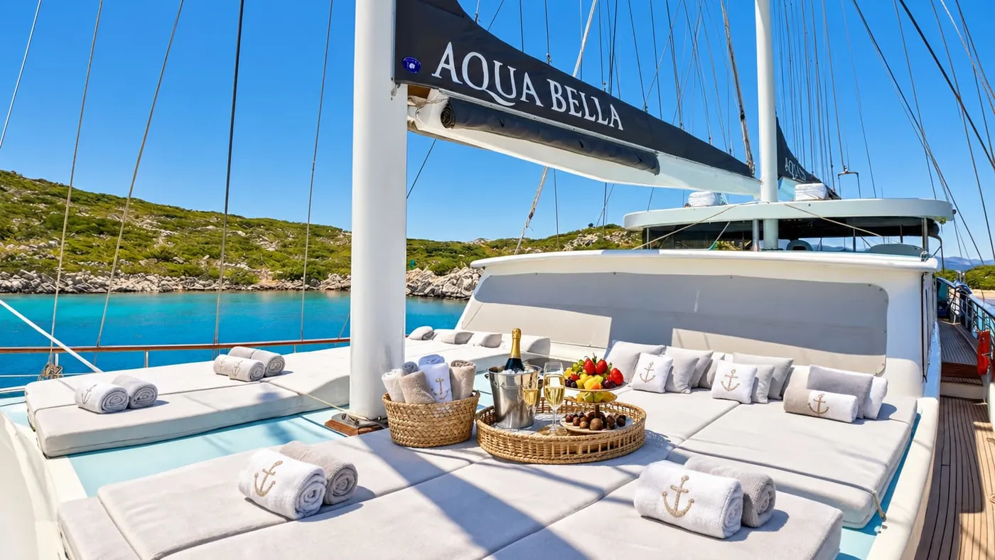 Aqua Bella ¨Luxury Gulet¨ - Gulet içinde Bozburun