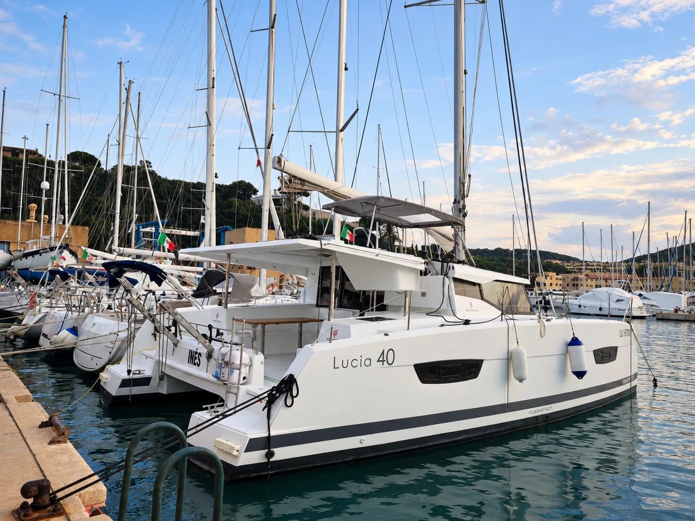 Inès - Solar Panel - Katamaran içinde Portisco