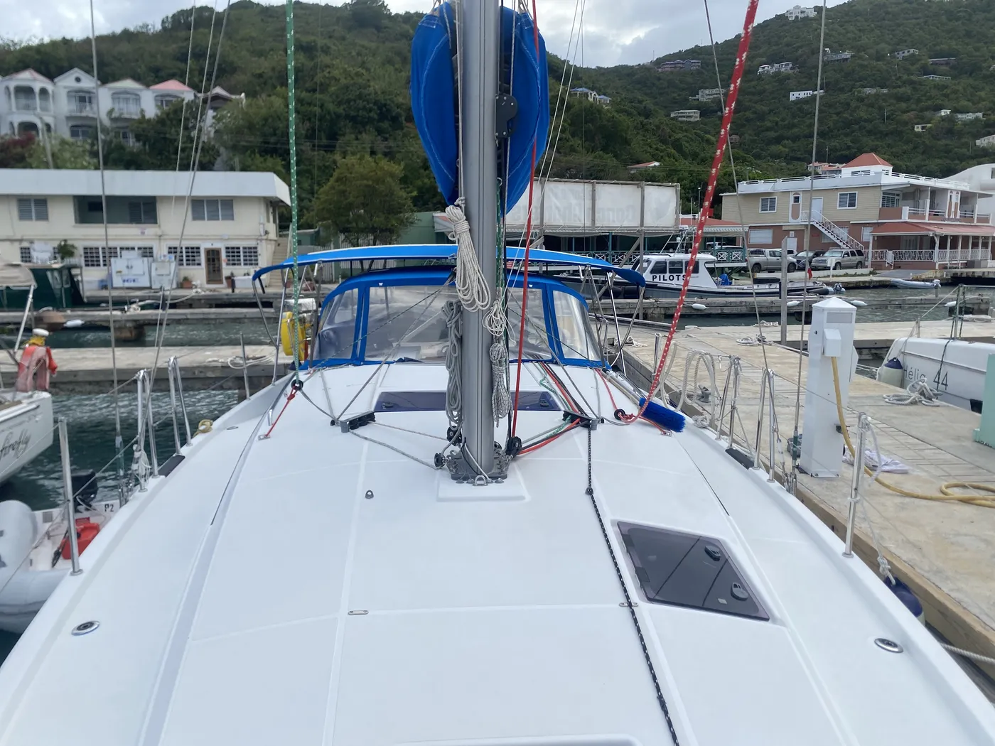 C's The Day - Sailboat in Road Town