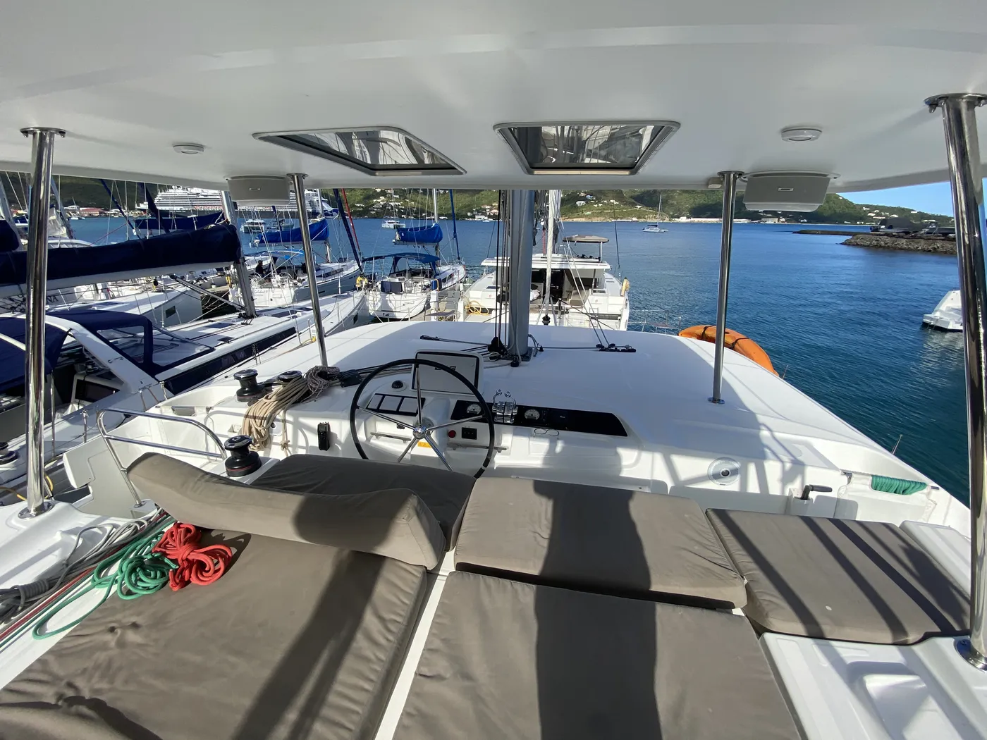 Ciao for now - Catamaran in Road Town