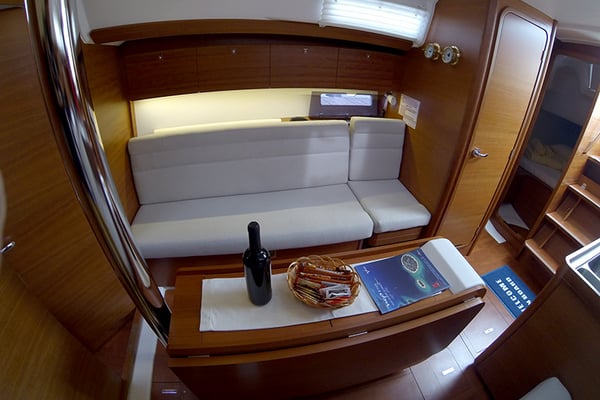 Dufour 350 interior