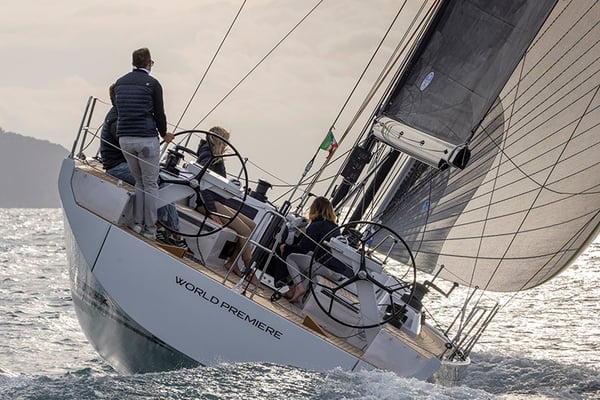 Grand Soleil 44 sailing