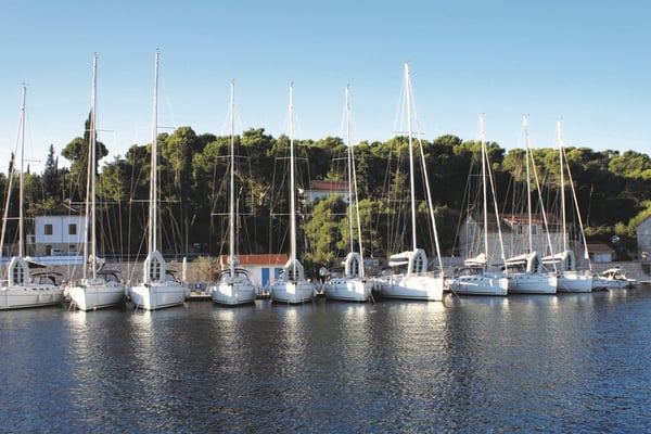 Marina Rogač - sailboats