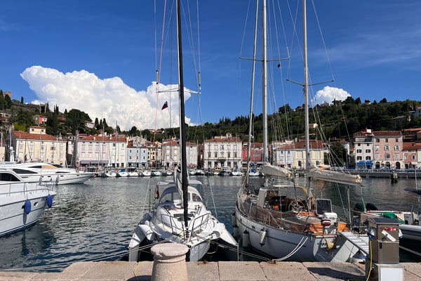 Folded - Town harbour