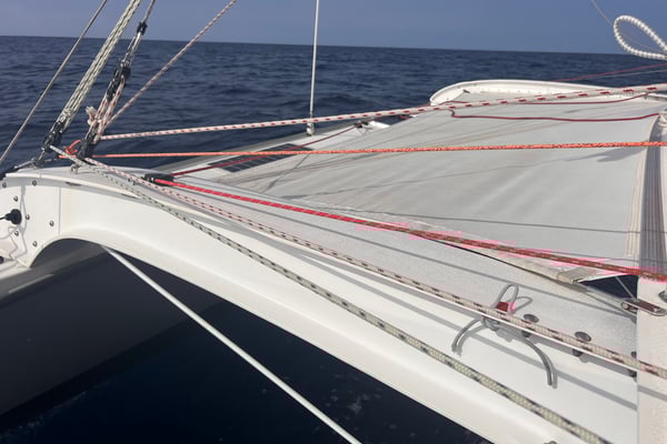 Sailing - Ropes on the wing