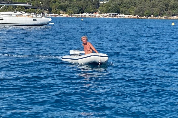 Dinghy ride