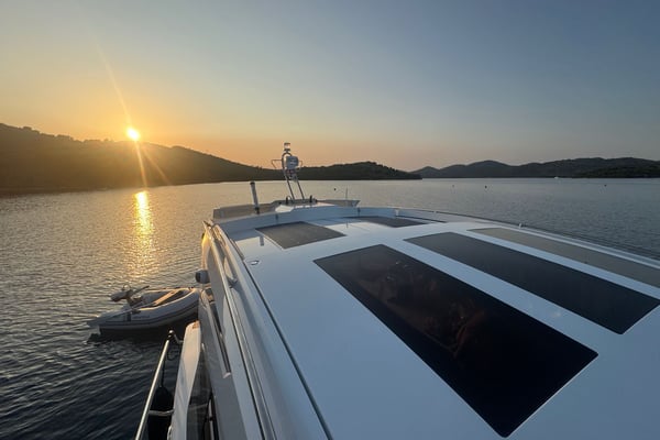 solar panels & dinhy