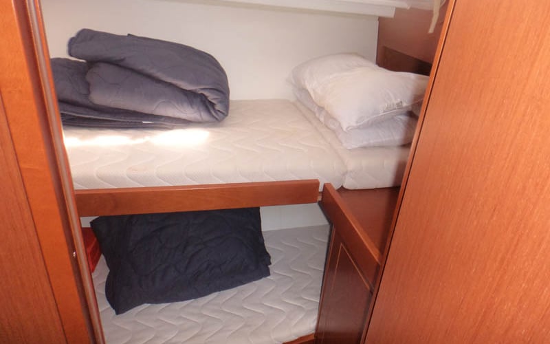 Nabucco: Forward Cabin #2 (Cabin Charter - 2 pax) Fully Crewed, ALL EXPENSES