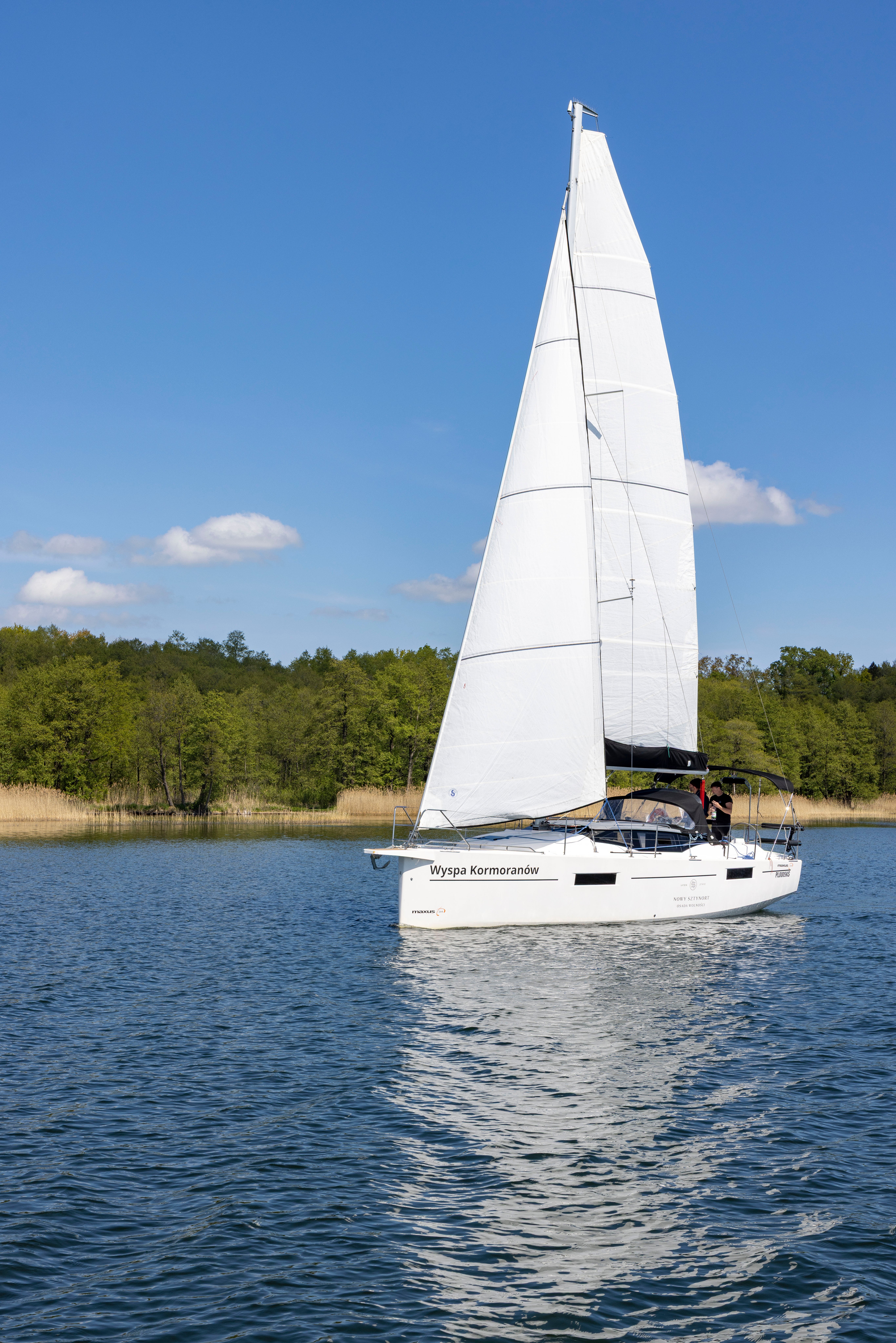 Wyspa Mysia - Sailboat in Sztynort