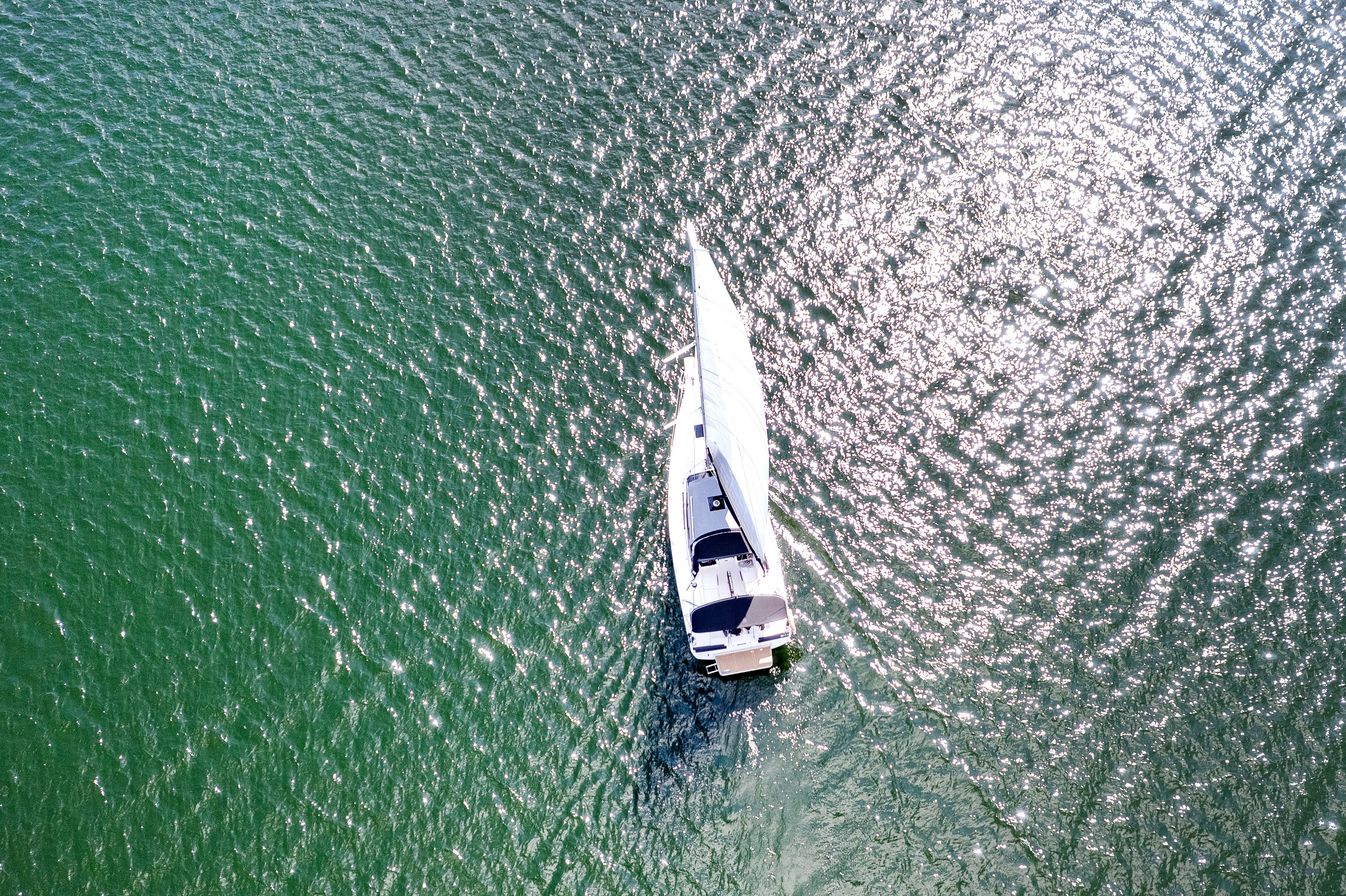 Wyspa Ilma - Sailboat in Sztynort