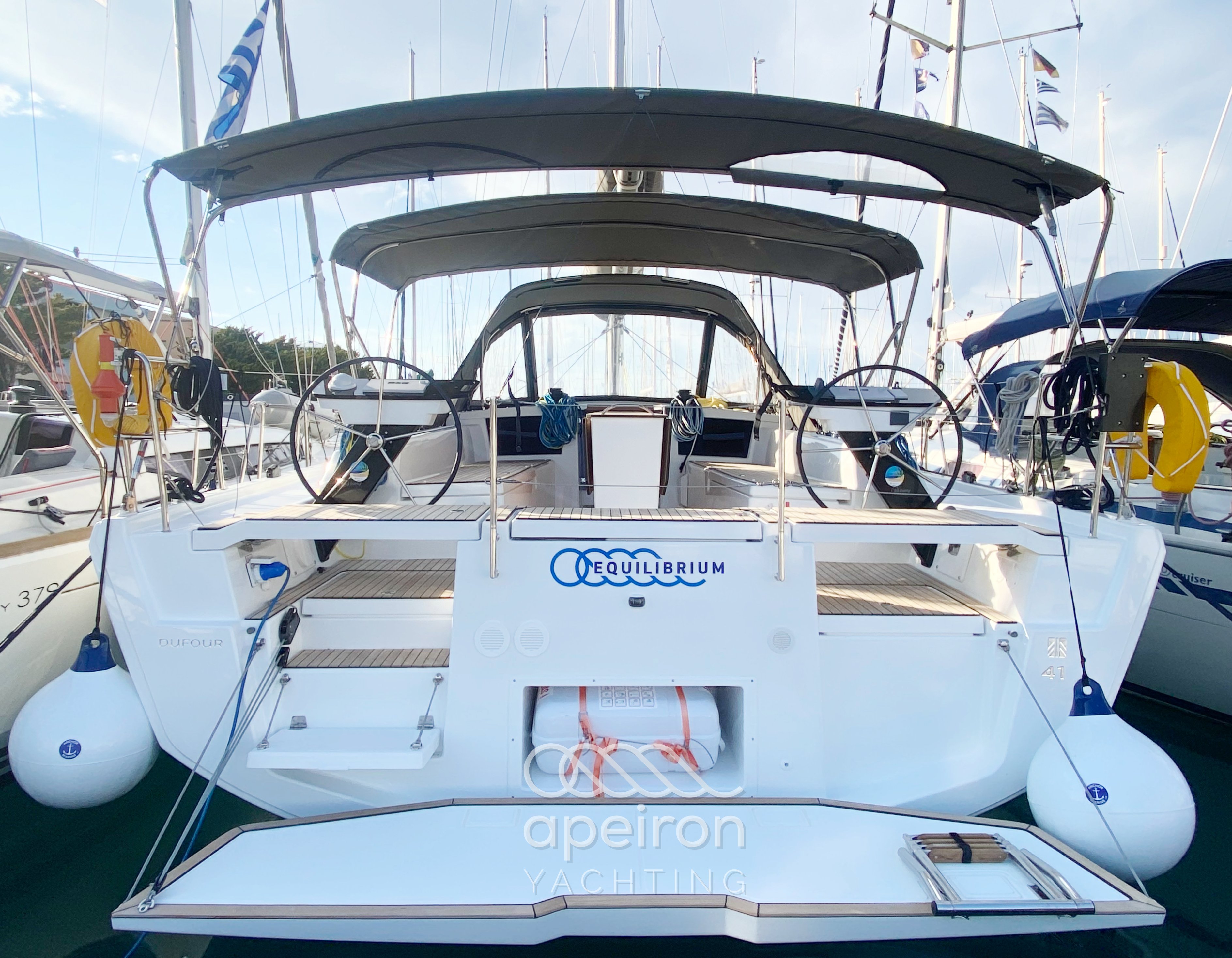 Equilibrium - Sailboat in Lefkada