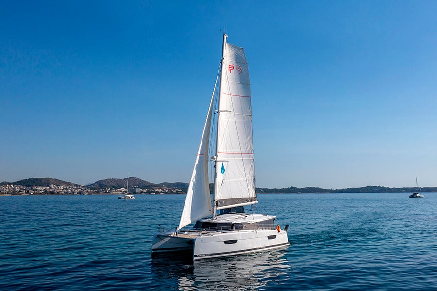 NOU NOU 1 - Skippered - Green Wave - Catamaran in Alimos