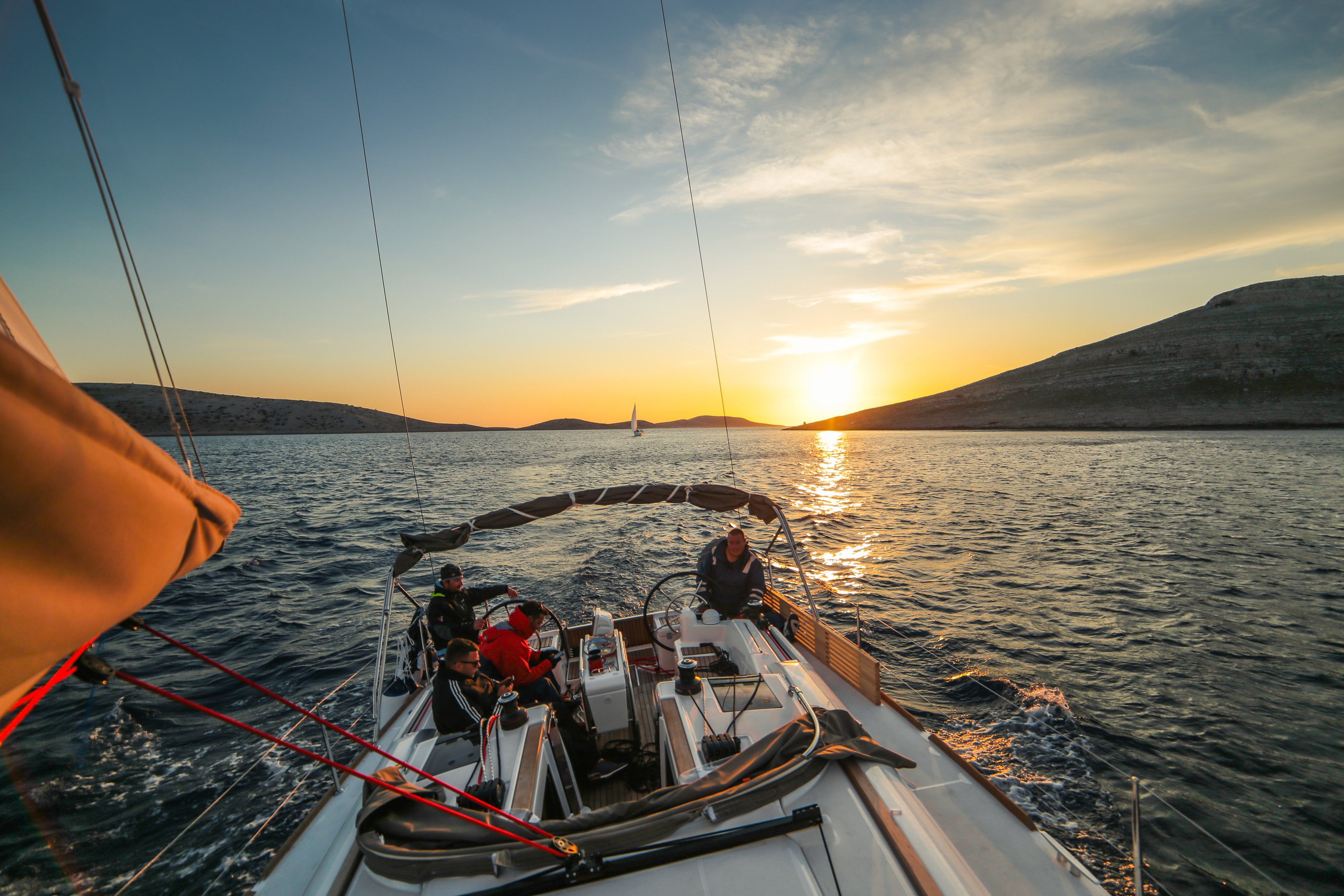Luka Ploče - Sailboat in Ploče