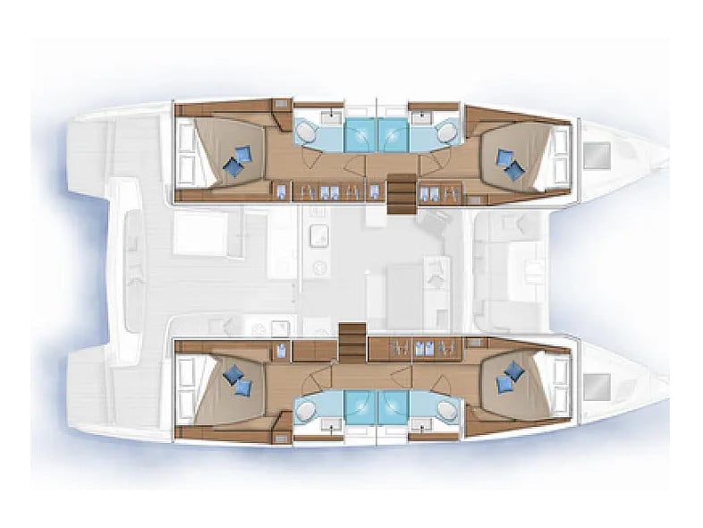 Aurora | AC | Generator | Watermaker - Catamaran in Etoloakarnania