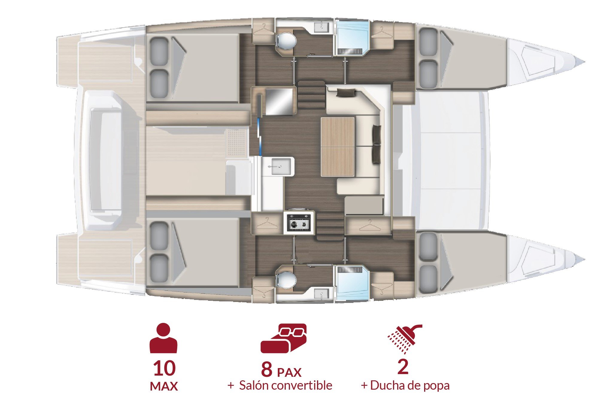 WENNY - Catamaran in Sant Antoni de Portmany