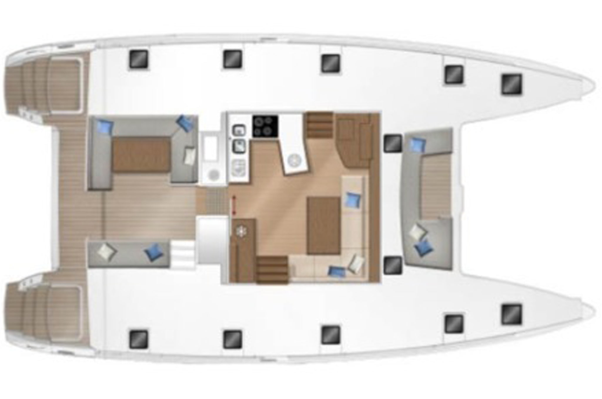 LLUNA - Catamaran in Sant Antoni de Portmany