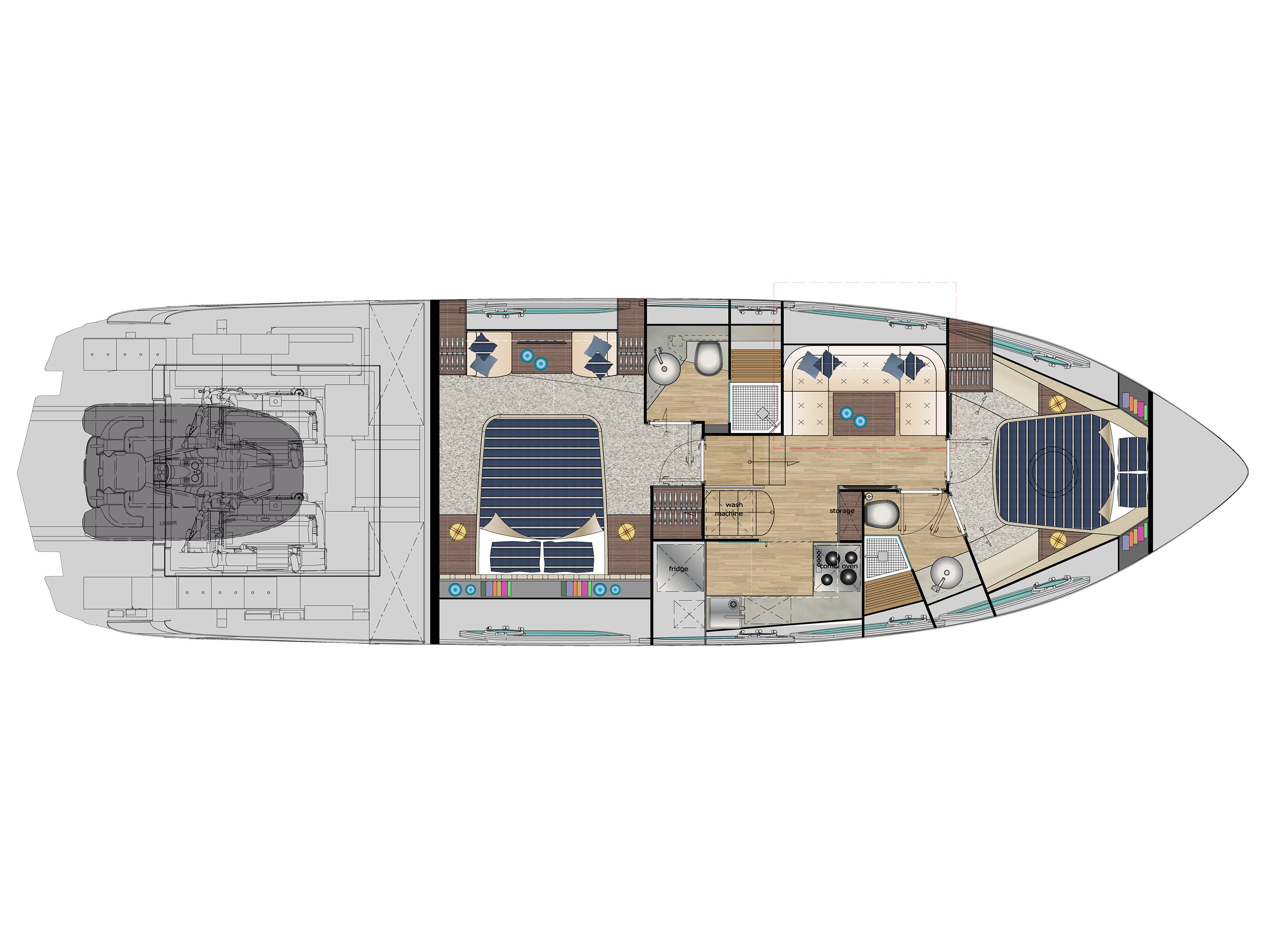 Polar - Motor Yat içinde Palma