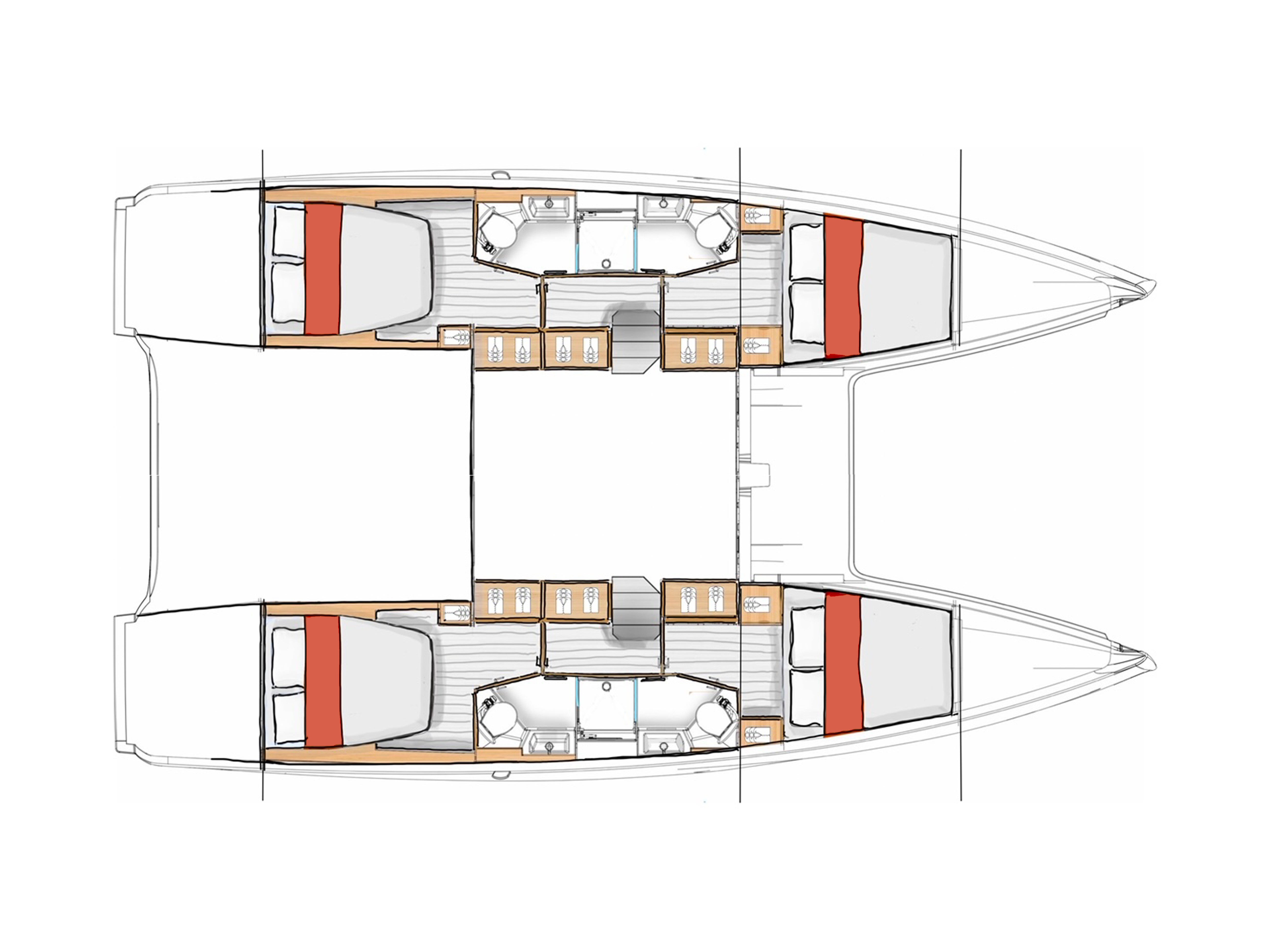 FIRST KISS - Catamaran in Komolac