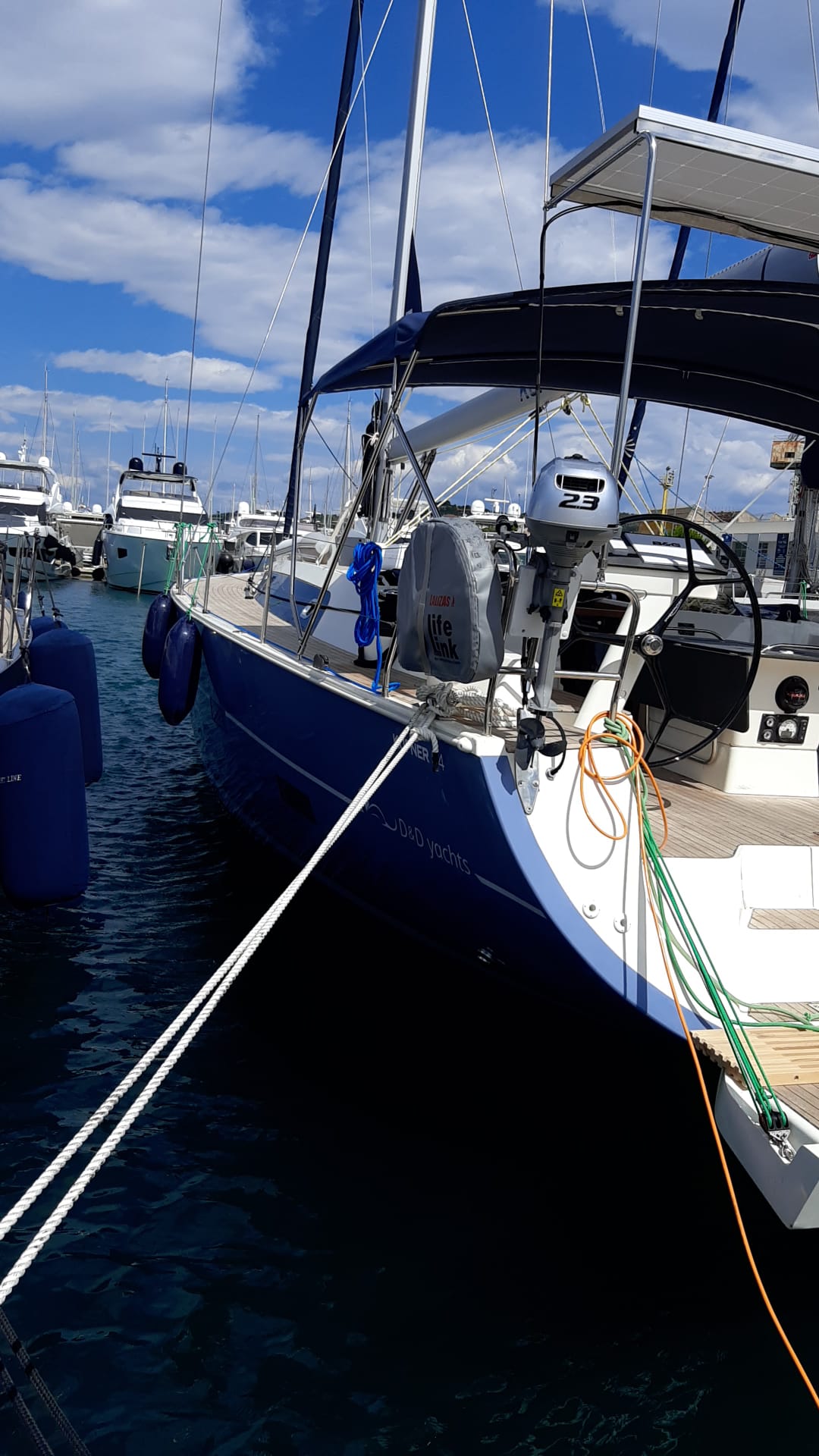 CHABLIES - Sailboat in Trogir