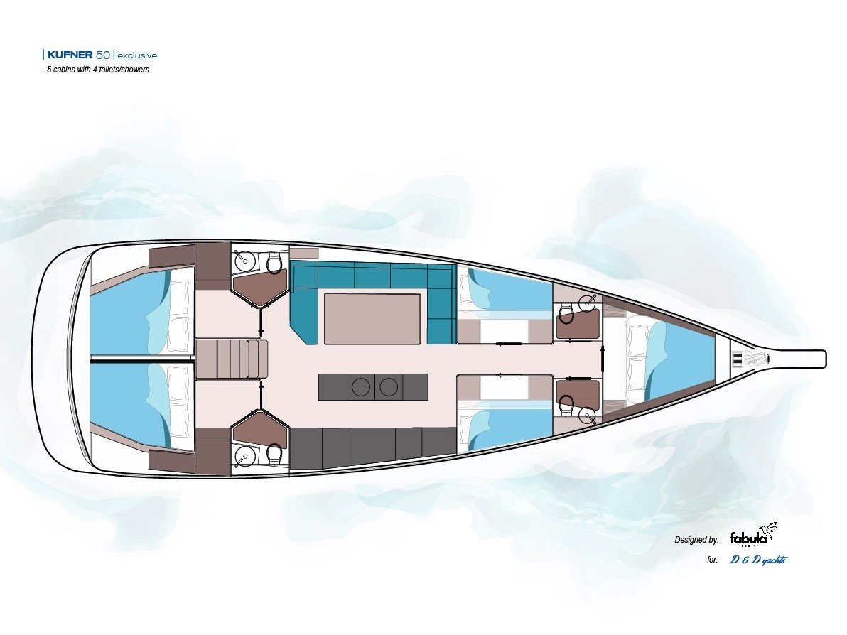 Mila D&D Kufner 50 I. - Sailboat in Trogir