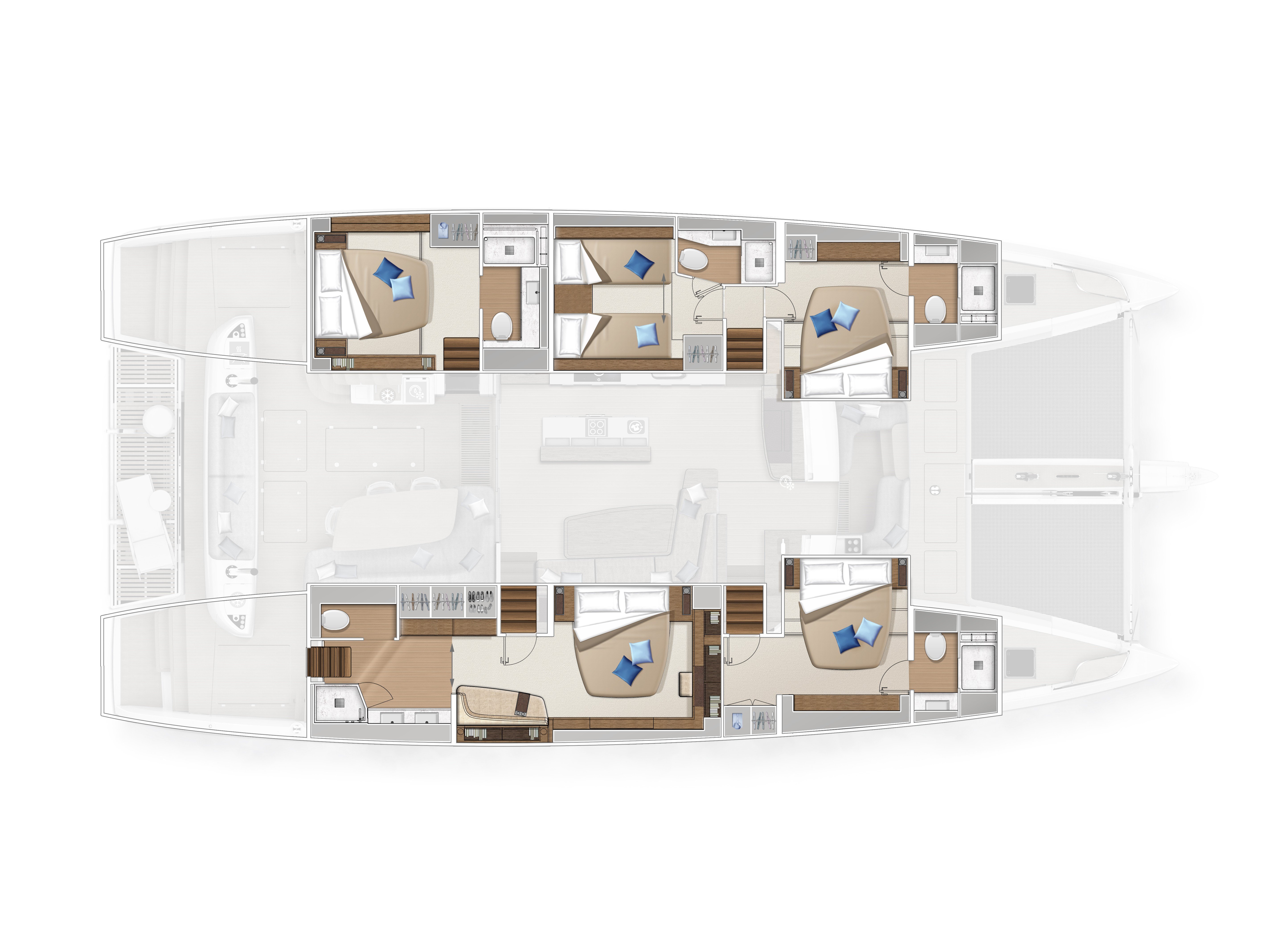 SAILUXE - Aura - Catamaran in Salerno