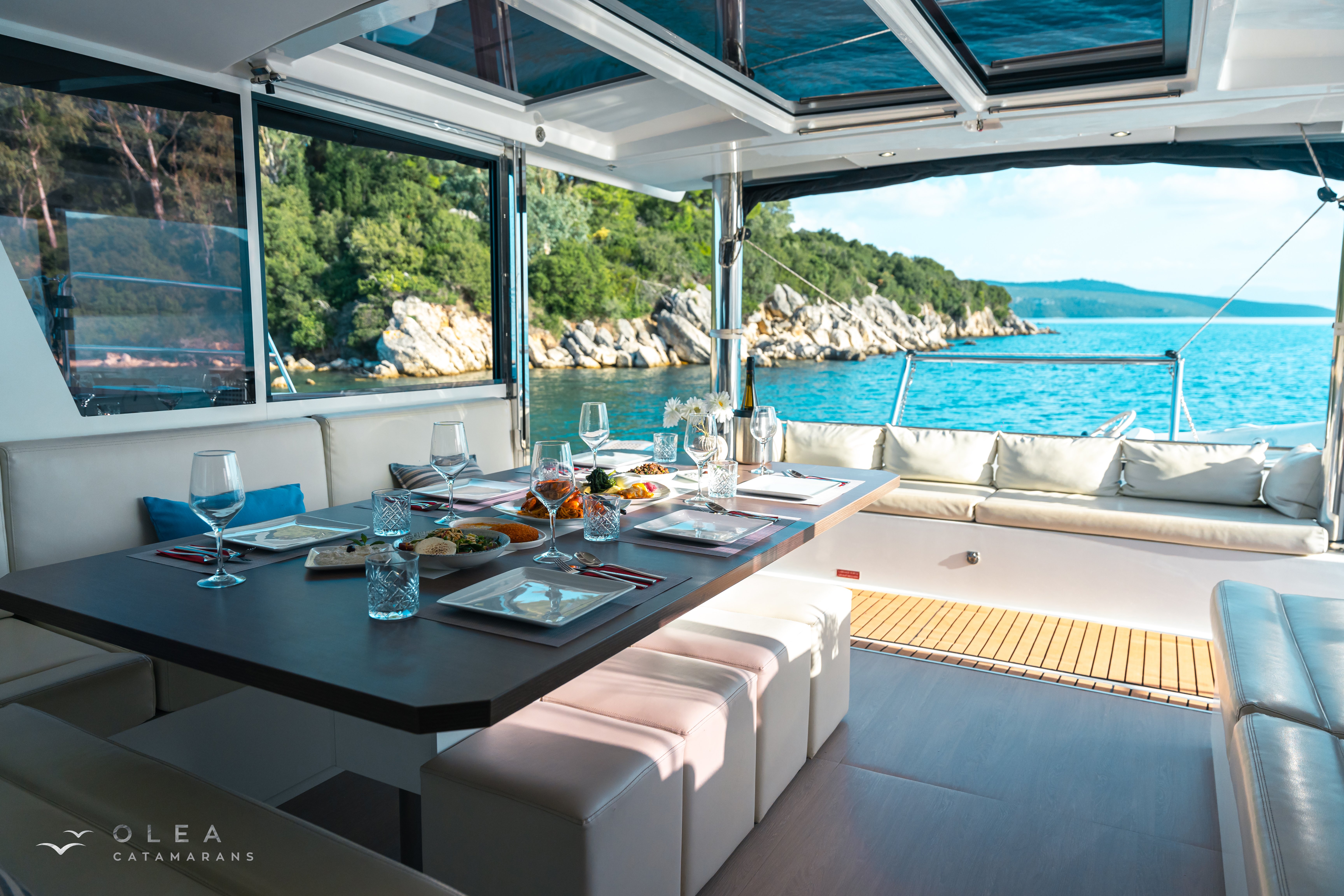 Olea Crewed Elegant Pack - Catamaran in Lefkada