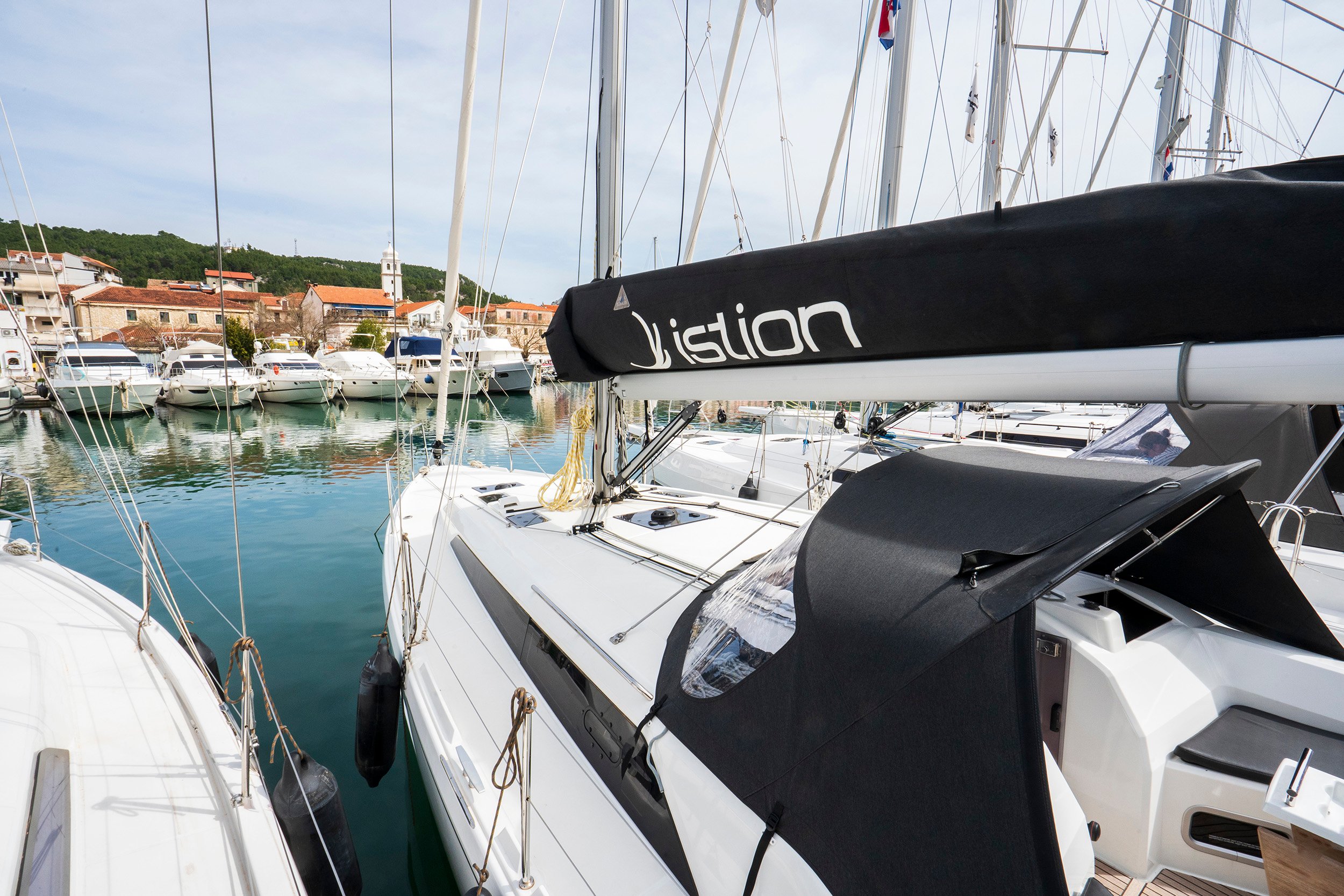 First Song - Sailboat in Skradin