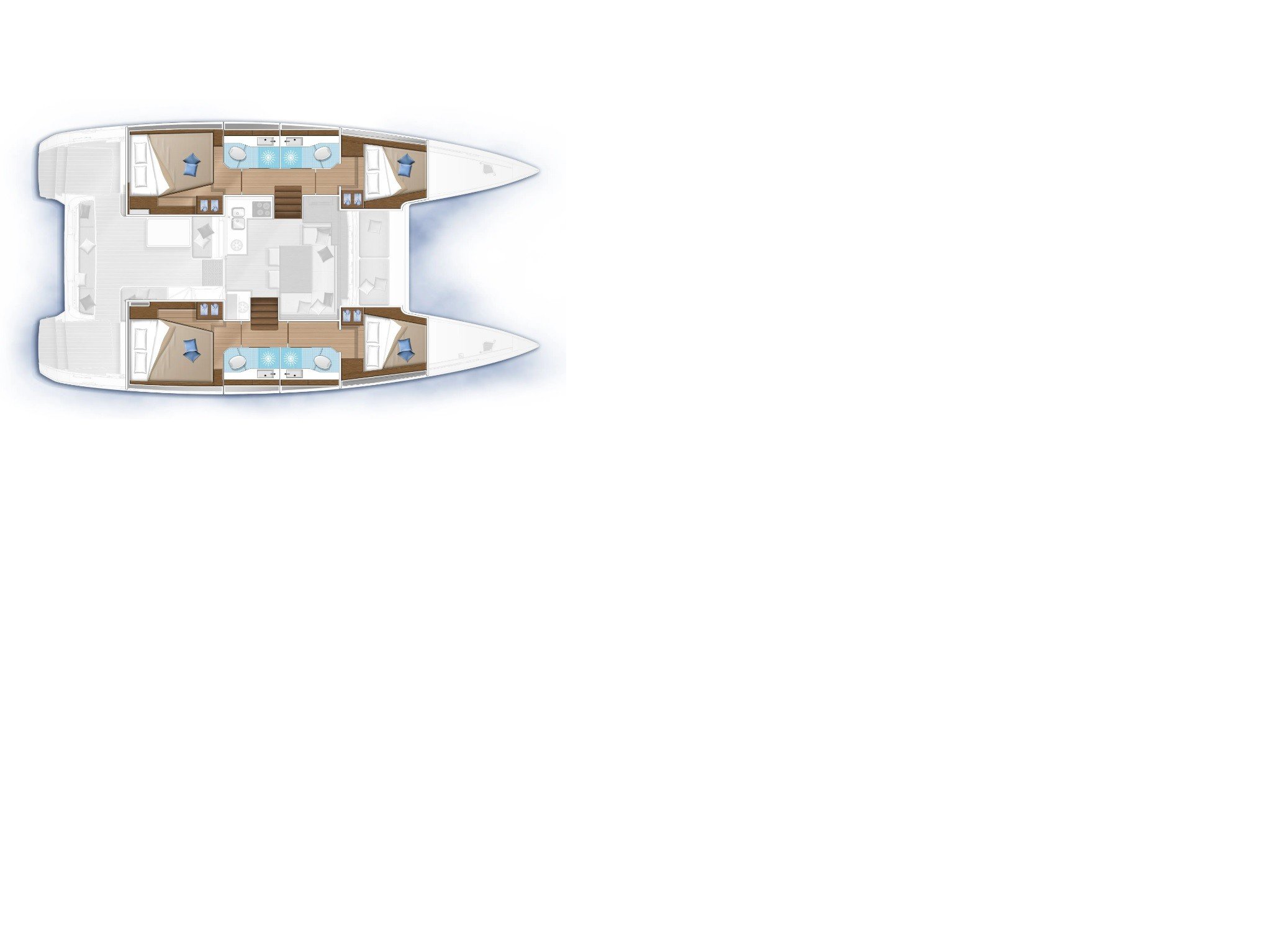 L'Avventura - Katamaran içinde Alimos