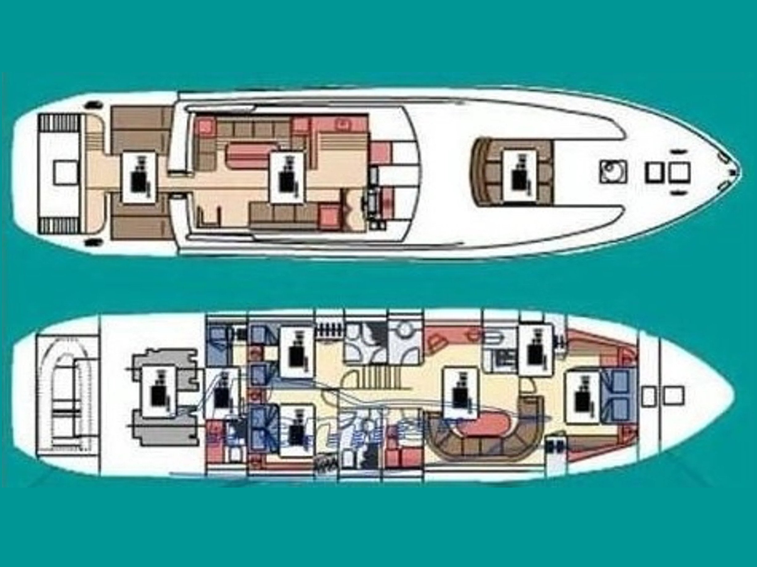 Maeva Star - Motor Yat içinde Sirakuza