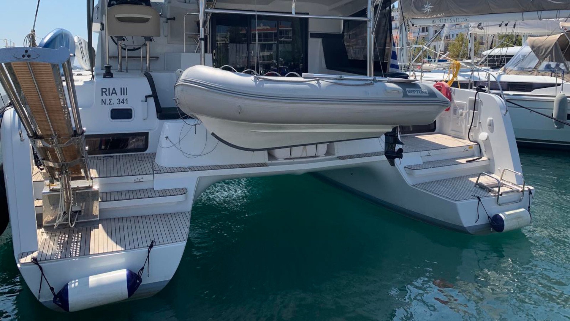 RIA III (AC, Gen, w.maker) - Catamaran in Lefkada