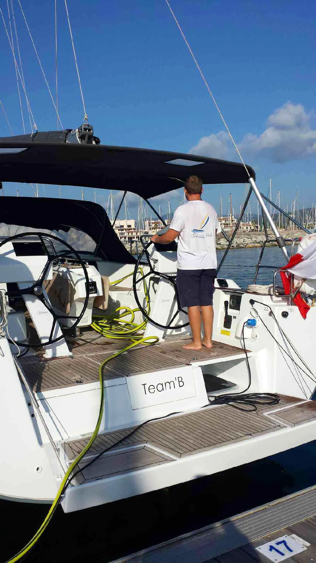 Team B - Sailboat in Cogolin