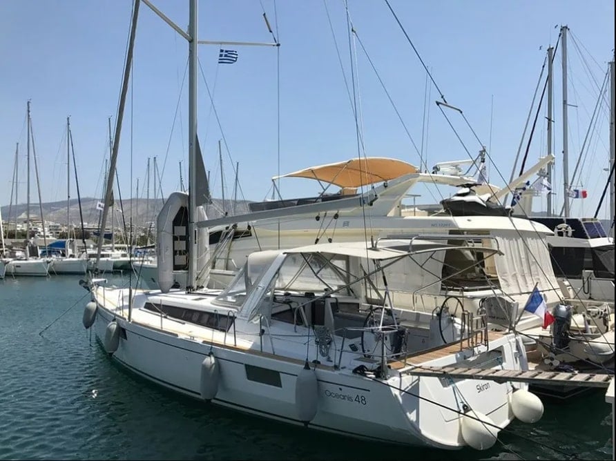 AF-O48S - Sailboat in Alimos