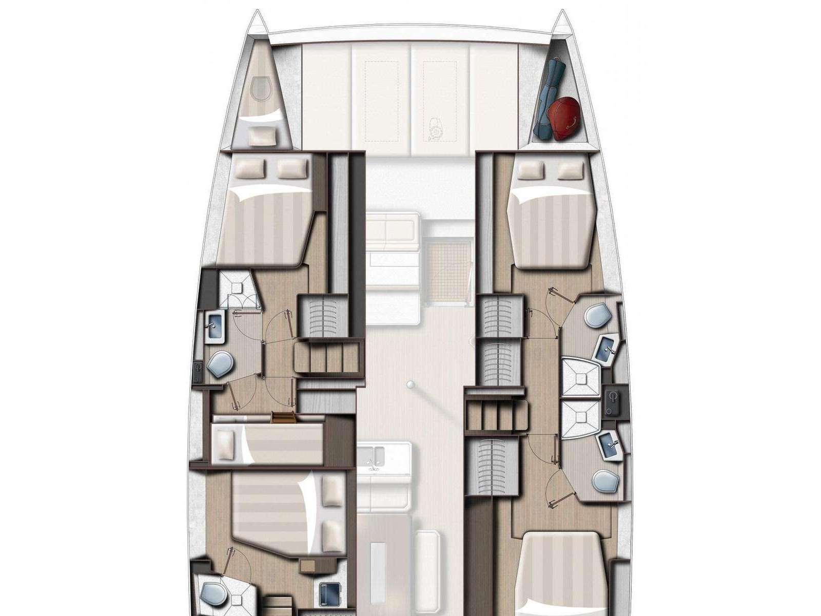 Katalea - Katamaran içinde Lefkada