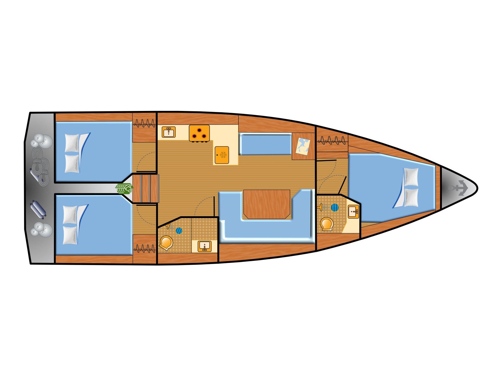 Blue Eyes - Sailboat in Palma