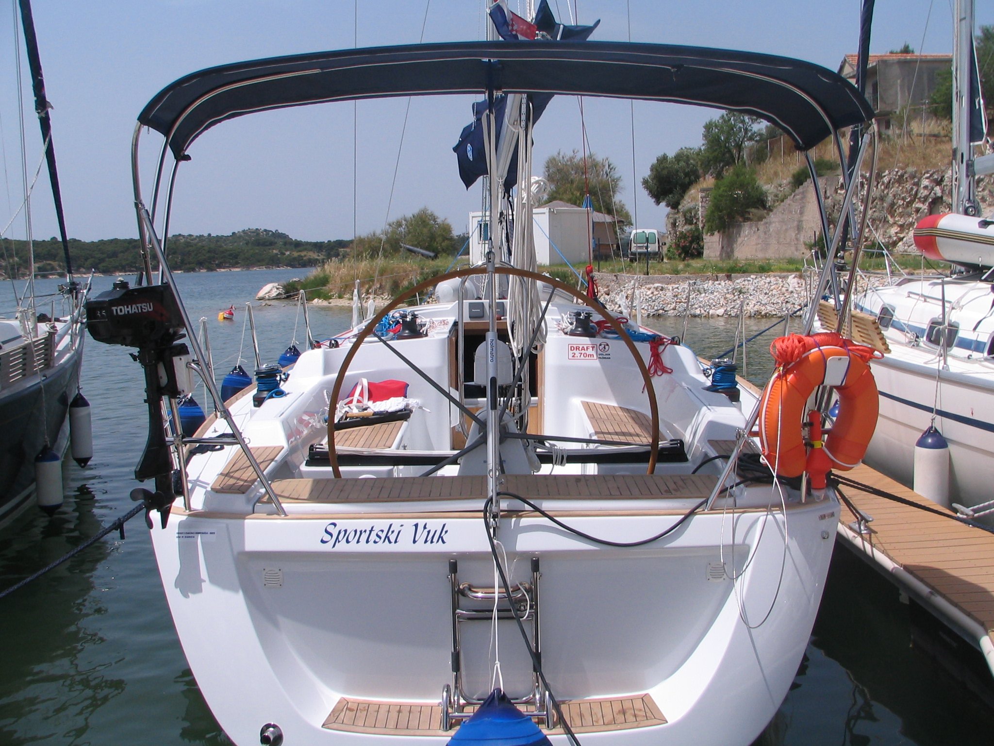 Sportski Vuk - Sailboat in Šibenik