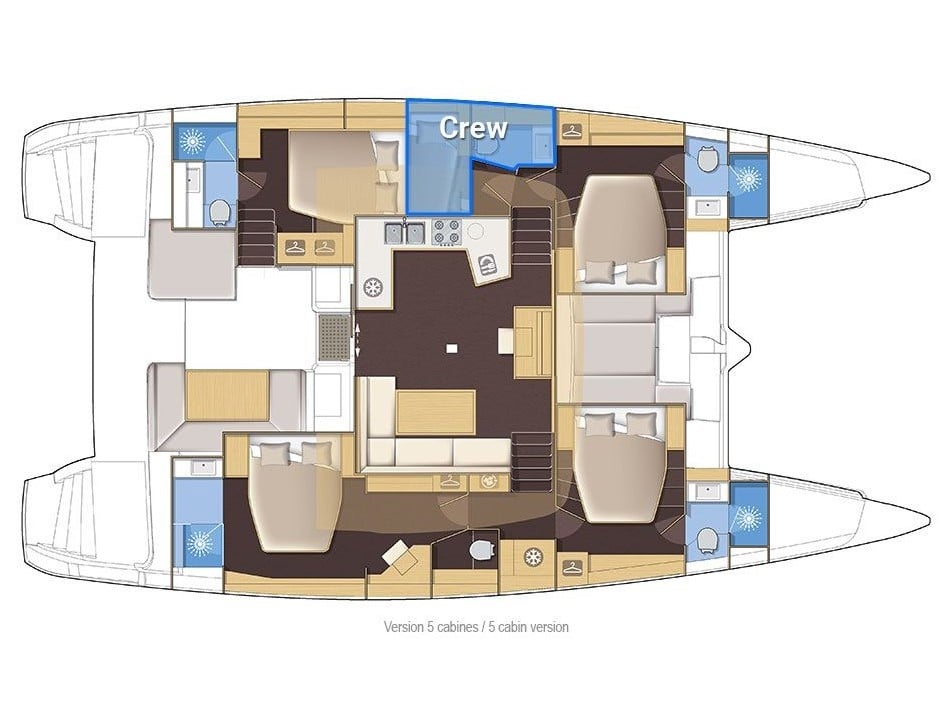 DISCOVERY I - Catamaran in Marina