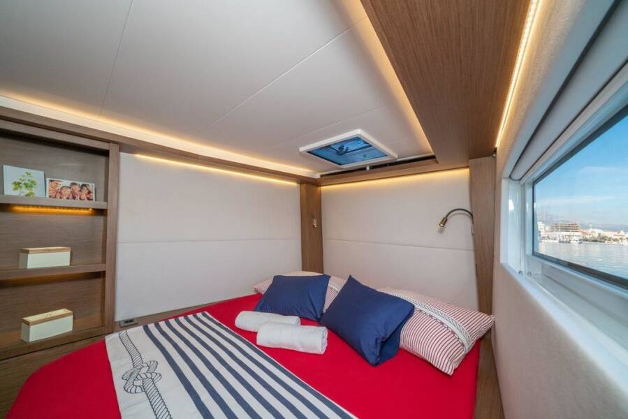 Captain Morgan - Catamaran in Marina