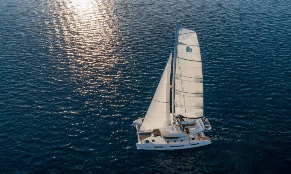 Captain Morgan - Catamaran in Marina