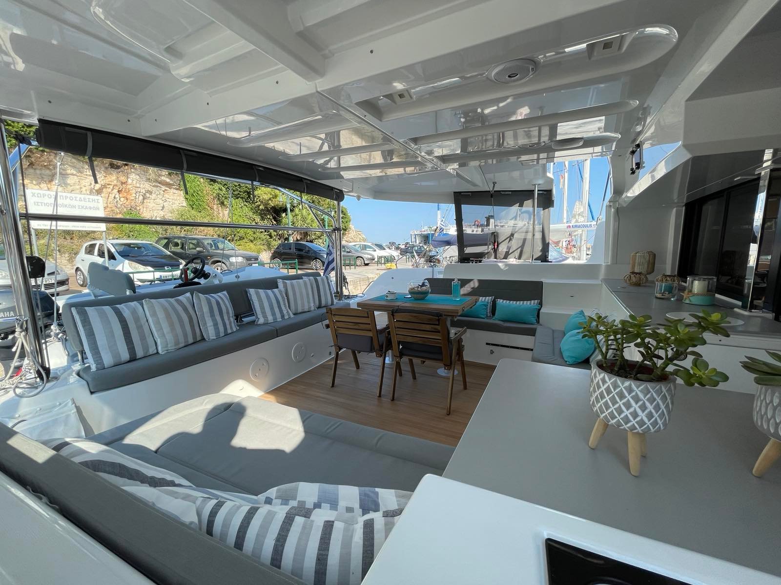 Grand Blue - Catamaran in Nea Peramos